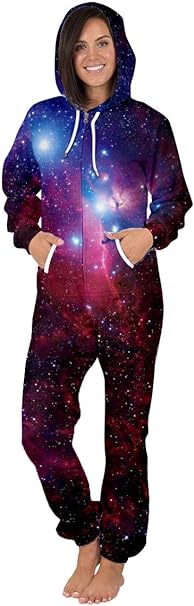 Photo 1 of SIZE XL Nawoshow Women Men Long Sleeve Playsuit Adult Onesie Jumpsuit Pajamas 