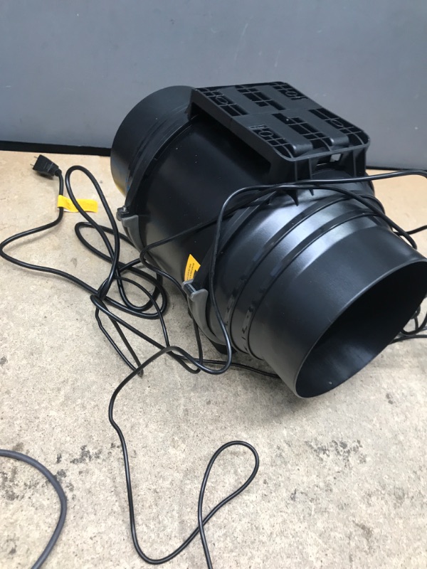 Photo 1 of RichYa 6¡± Inline Duct Fan with Variable Temperature Humidity Controller, Ventilation Exhaust Fan for Heating Cooling Booster, Grow Tents, Hydroponics 6''