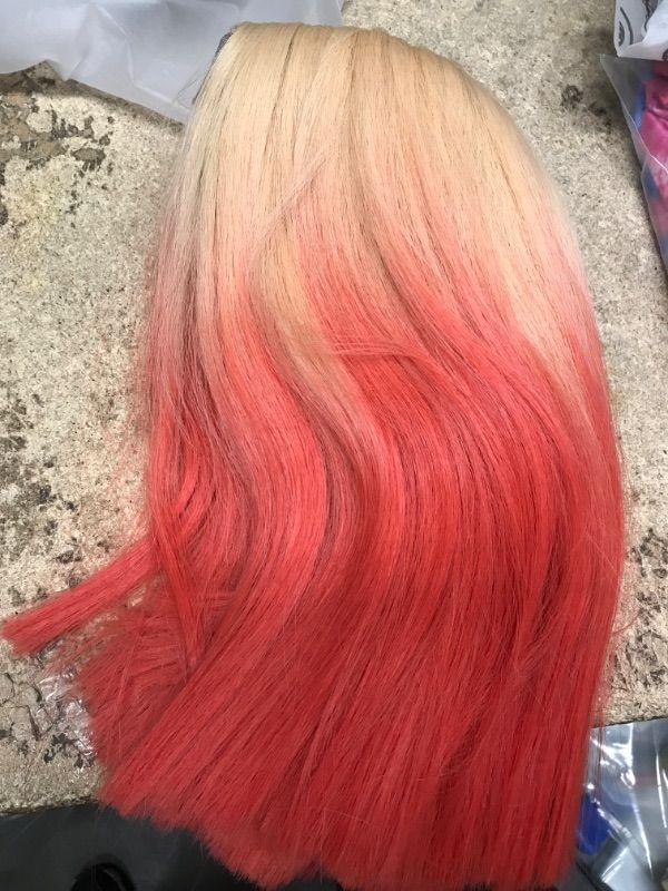 Photo 1 of BLOND AND RED OMBRE BOB WIG 