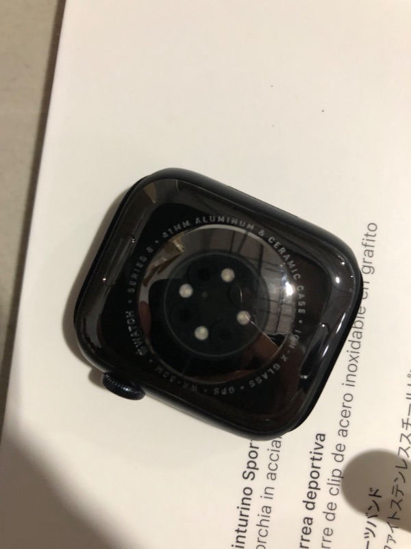 Photo 8 of *LIKE NEW SEE NOTES*
Apple Watch Series 8 [GPS 41mm] Smart Watch w/Midnight Aluminum Case 