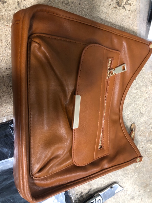 Photo 1 of JANSBEN BROWN PURSE 