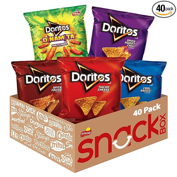 Photo 1 of 11/21/23**Doritos Flavored Tortilla Chips Variety Pack, 40 Count (Pack of 1)
