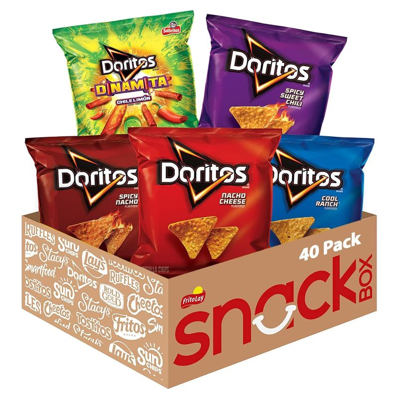 Photo 1 of 11/21/23**Doritos Flavored Tortilla Chips Variety Pack, 40 Count (Pack of 1)
