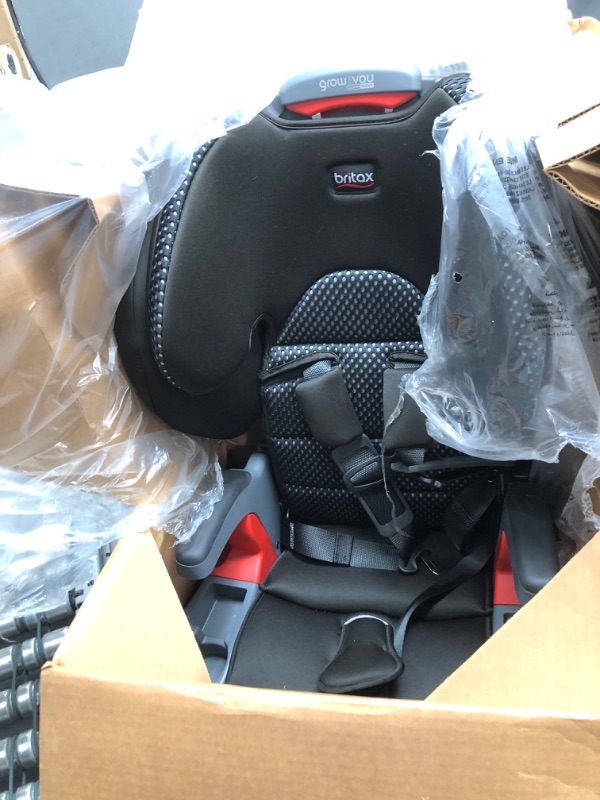 Photo 2 of Britax Grow with You ClickTight Harness-2-Booster Car Seat, Cool Flow Gray
