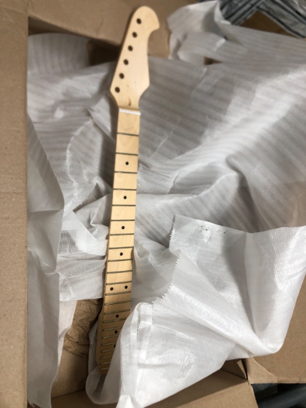 Photo 3 of  Electric Guitar Neck,Maple 22 frets
(stock photo for reference only )