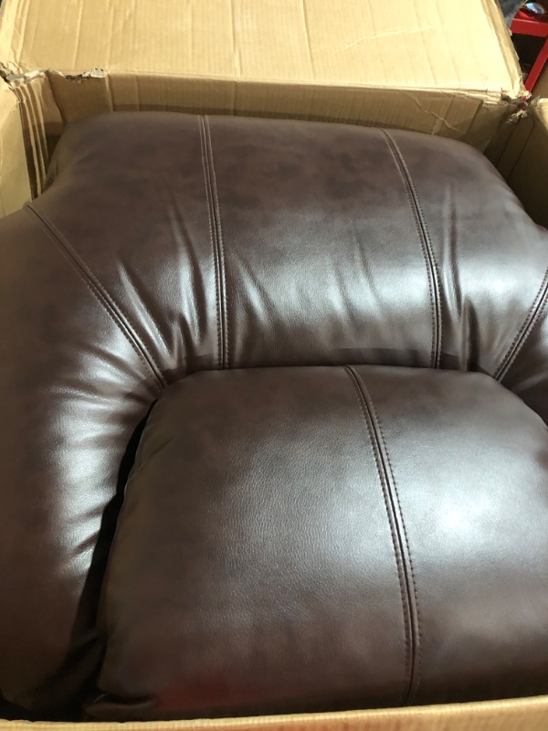 Photo 7 of ***PARTS ONLY*** YITAHOME Electric Power Lift Recliner Chair for Elderly, Leather Recliner Chair with Massage and Heat, Spacious Seat, USB Ports, Cup Holders, Side Pockets, Remote Control (Brown)

