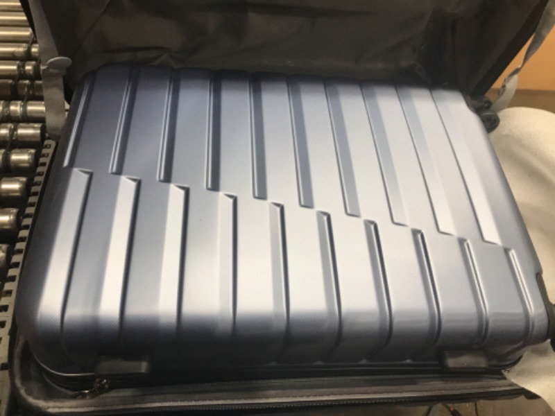 Photo 3 of 3 piece light grey luggage 