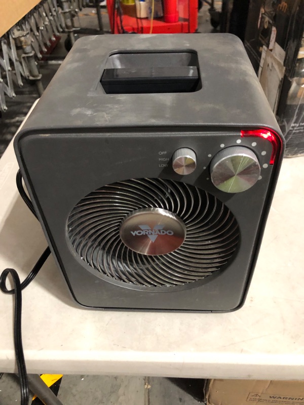 Photo 3 of **POWERS ON** **USED** **DIRTY** Vornado VMH300 Whole Room Metal Heater 
