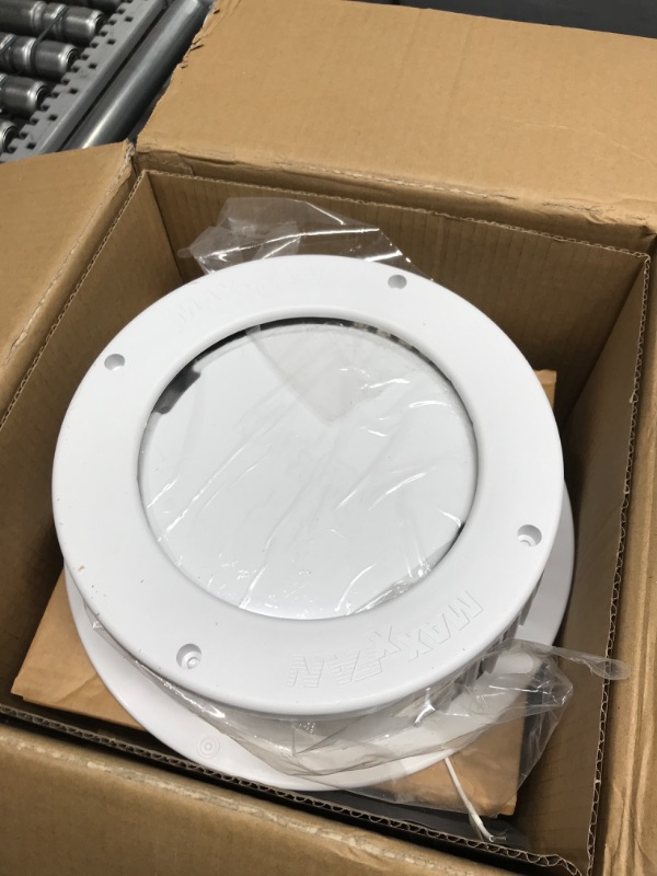 Photo 2 of Maxx Air Fan Dome +, 6" Fan, Led, White