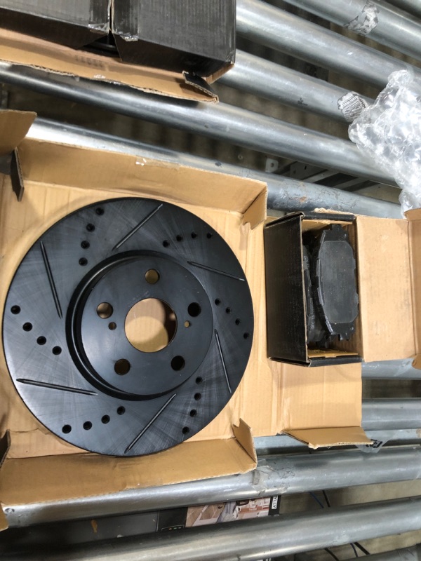 Photo 3 of Dynamic Friction Company 3000 Ceramic Brake Pads 1310-1210-00-Front Set DFC 3000 Ceramic Brake Pads AND ROTORS