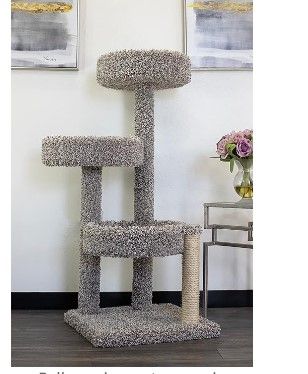 Photo 1 of ********UNKNOWN IF COMPLETE*************
New Cat Condos Real Wood and Carpeted Cat Tree
