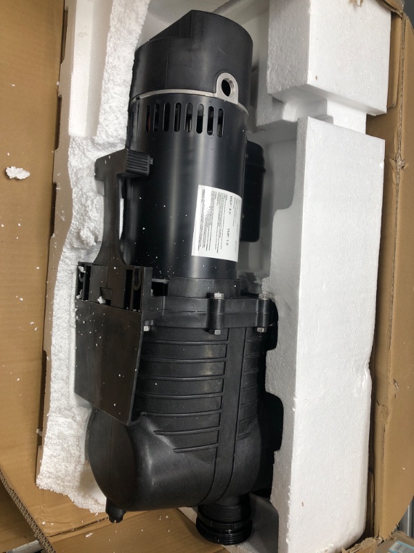 Photo 2 of **USED** Pipopa 1.5hp Pool Pump Above Ground & Inground | Dual Voltage | 4500GPH Flow | 42ft Head Lift | Swimming Pool Pump for Above Ground & Inground Pools | 115V/230V AC 60HZ
