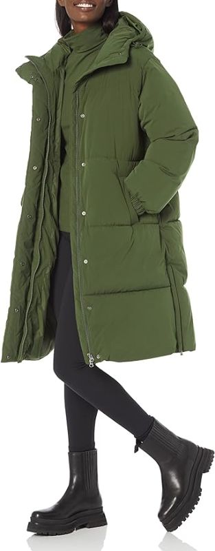 Photo 1 of Amazon Essentials Women's Oversized Long Puffer Jacket (Available in Plus Size)
