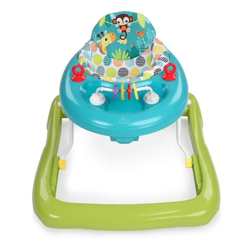 Photo 1 of Bright Starts Giggling Safari Walker with Easy Fold Frame for Storage, Ages 6 Months +