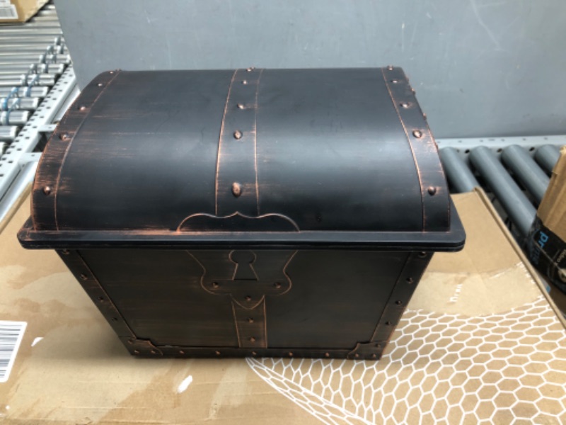 Photo 1 of Teacher Created Resources Large Plastic Treasure Chest Classroom Rewards Pirate Party Goody Box (TCR8759)