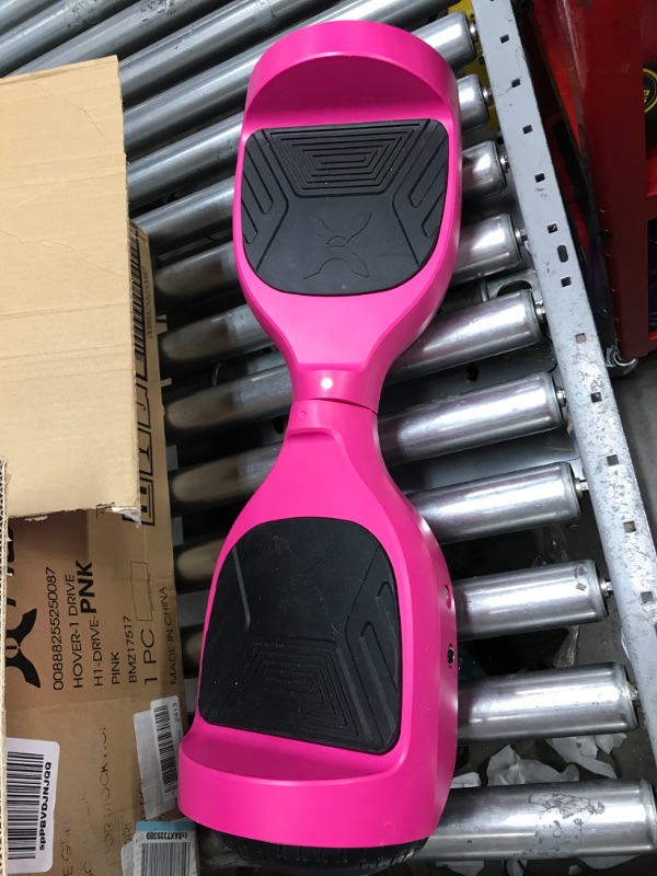 Photo 2 of 
Hover-1 Drive Electric Hoverboard | 7MPH Top Speed, 3 Mile Range, Long Lasting Lithium-Ion Battery, 6HR Full-Charge, Path Illuminating LED Lights
Color:Pink