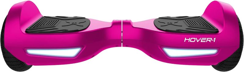 Photo 1 of 
Hover-1 Drive Electric Hoverboard | 7MPH Top Speed, 3 Mile Range, Long Lasting Lithium-Ion Battery, 6HR Full-Charge, Path Illuminating LED Lights
Color:Pink