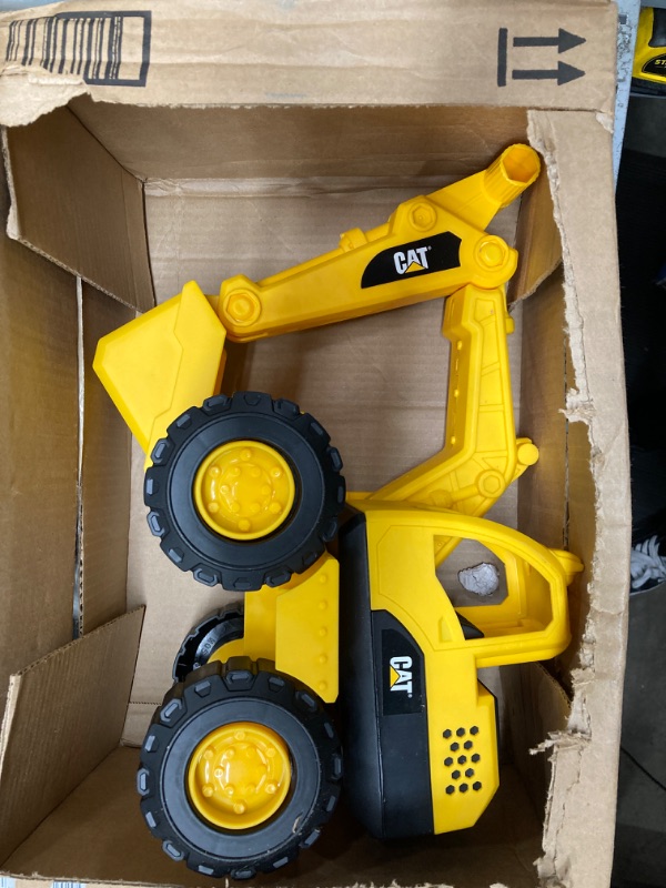 Photo 2 of Cat Construction 15" Toy Excavator , Yellow