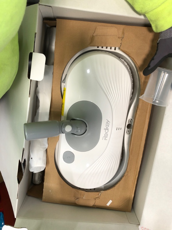 Photo 2 of **DOES NOT WORK*** PARTS ONLY*****
Redkey Electric Spin Mop with Bucket - Cordless Electric Mop with LED Headlight and Water Spray,