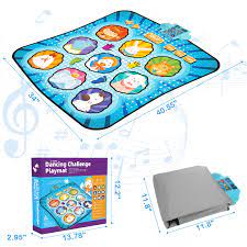 Photo 1 of Dance Mat, Gifts Toys for Girls 3 4 5 6 7 8 Years Old, 8 Challenge Levels & 8 Demo Songs, Dance Mat for Kids Music Animal Themed Dance Pad Birthday Gifts for 3-9 + Year Old Girls