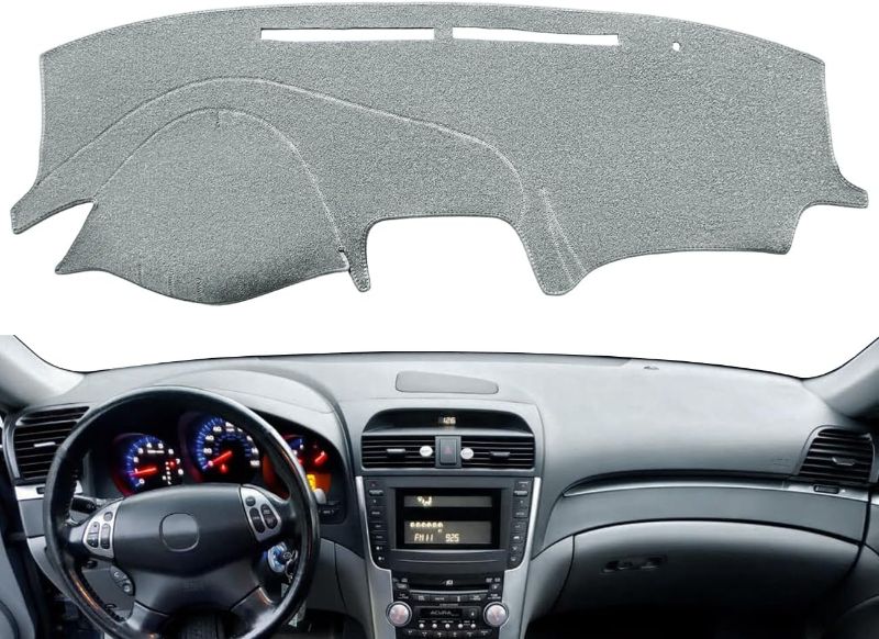 Photo 1 of Dashboard Cover Dash Cover Mat Custom Fit for Acura TL 2004 2005 2006 2007 2008 with Climate Sensor,Without Dash Speakers and Light Sensor(Black) Y02
