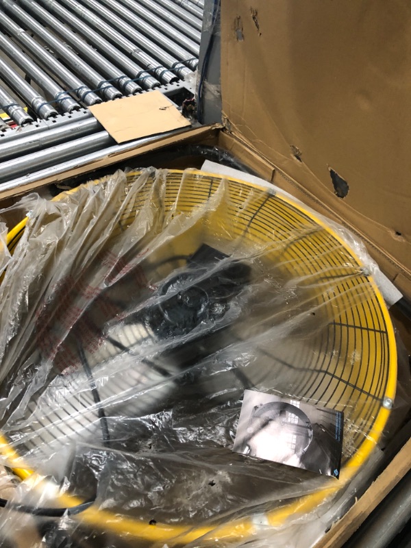 Photo 1 of Tornado - 24 Inch Industrial Grade UL Safety Listed High Velocity Air Movement Heavy Duty Drum Fan - 3 Speed Air Circulator Fan - Industrial, Commercial, Residential, and Greenhouse Use