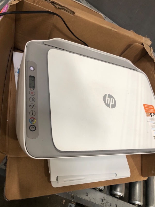 Photo 3 of HP DeskJet 2755e Wireless Color inkjet-printer, Print, scan, copy, Easy setup, Mobile printing, Best-for home, Instant Ink with HP+,white
