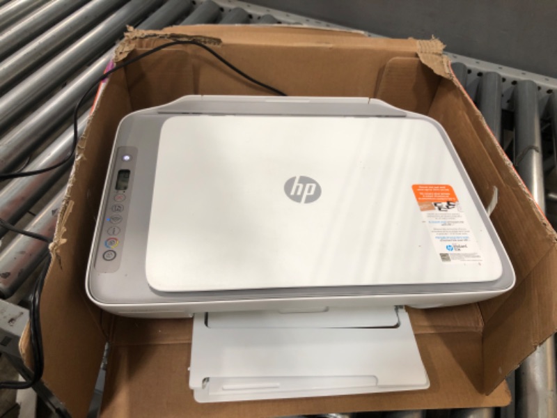 Photo 2 of HP DeskJet 2755e Wireless Color inkjet-printer, Print, scan, copy, Easy setup, Mobile printing, Best-for home, Instant Ink with HP+,white
