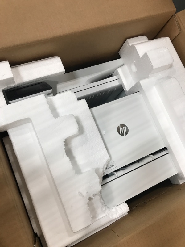 Photo 2 of HP Color LaserJet Pro M283fdw Wireless All-in-One Laser Printer, Remote Mobile Print, Scan & Copy, Duplex Printing, Works with Alexa (7KW75A), White