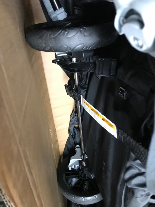 Photo 1 of Baby Trend Sit and Stand Double Stroller, Onyx Onyx Sit N Stand Double