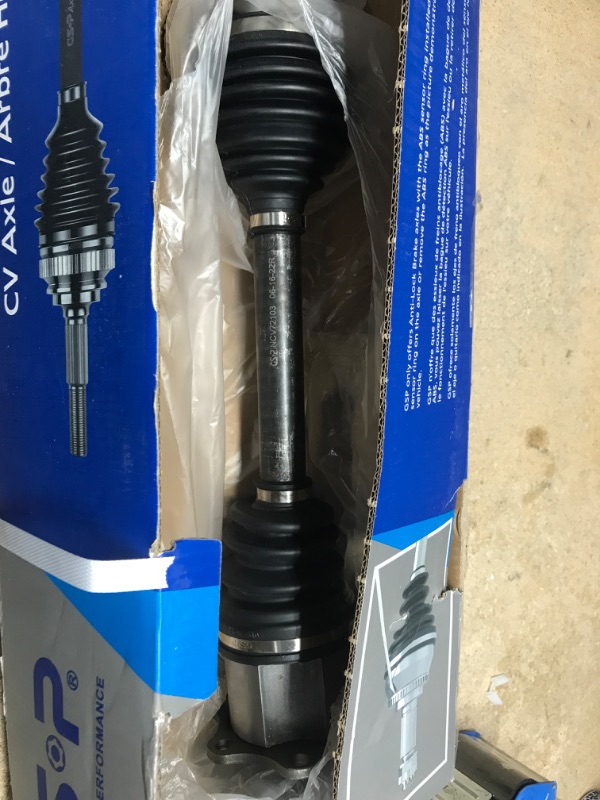 Photo 1 of GSP NCV72103 CV Axle Shaft Assembly - Left Front (Driver Side)