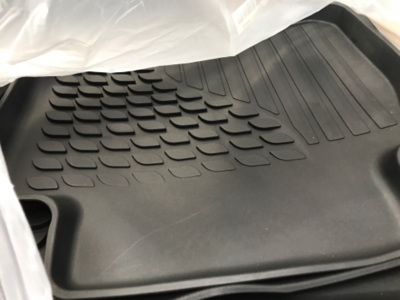 Photo 2 of KIWI MASTER Floor Mats Compatible for 2018-2023 Toyota Camry Accessories Non-Hybrid All Weather Mat Liners Front & Rear 2 Row Seat TPE Slush Liner Black OEM PT908-03180-20