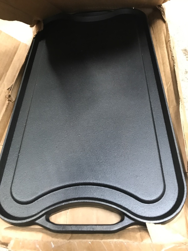 Photo 2 of 
Viking Culinary Cast Iron Reversable Pre-seasoned Griddle, 20 inch, Oven Safe, Handwash Only