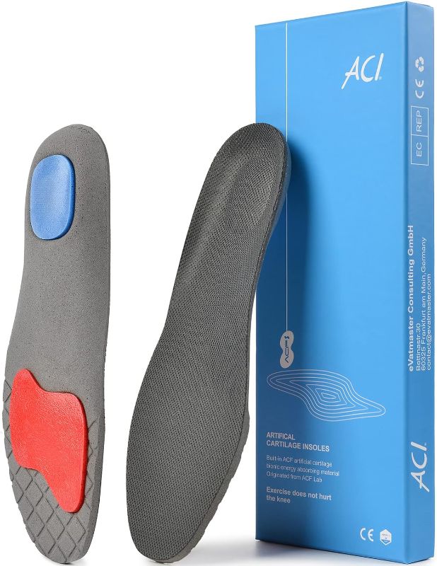 Photo 1 of ACF Insoles for Men and Women, Bounce Enhanced and Impact Absorb, Basketball Insoles, Sport Insoles, Reduce Injuries and Jumping Improve for Games and Training 8.5