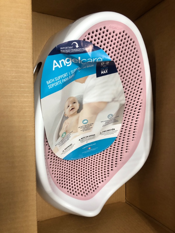 Photo 2 of Angelcare Baby Bath Support (Pink) | Ideal for Babies Less than 6 Months Old