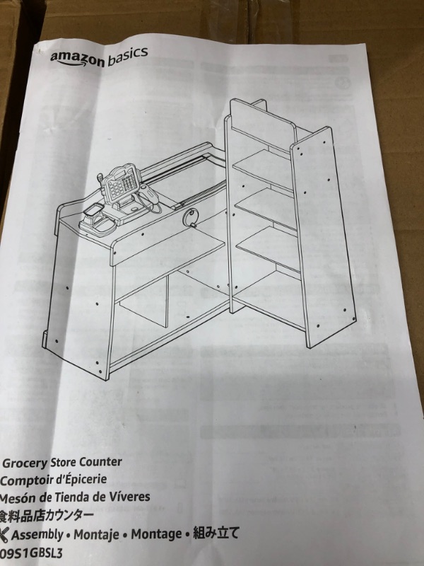 Photo 5 of Amazon Basics Grocery Store Checkout Counter