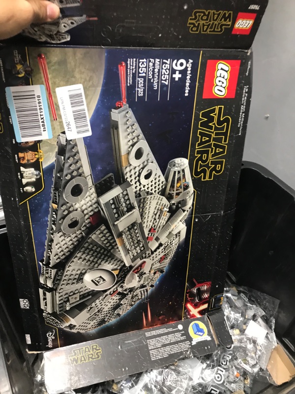 Photo 1 of LEGO Star Wars Millennium Falcon 75257 Building Toy Set for Kids, Boys, and Girls Ages 9+ (1353 Pieces) Frustration-Free Packaging