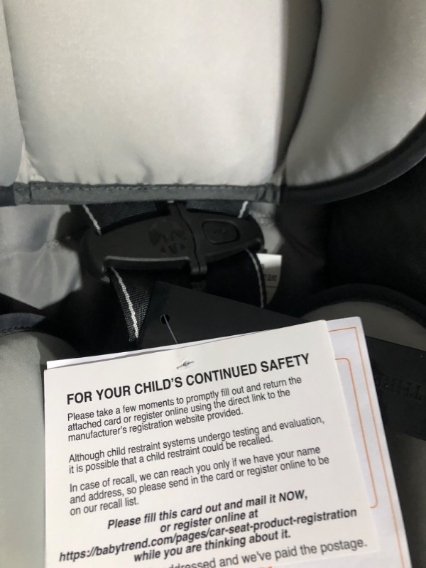 Photo 9 of **PREVIOUSLY OPENED** **SEE CLERK NOTES** Baby Trend 35 Infant Car Seat Grey