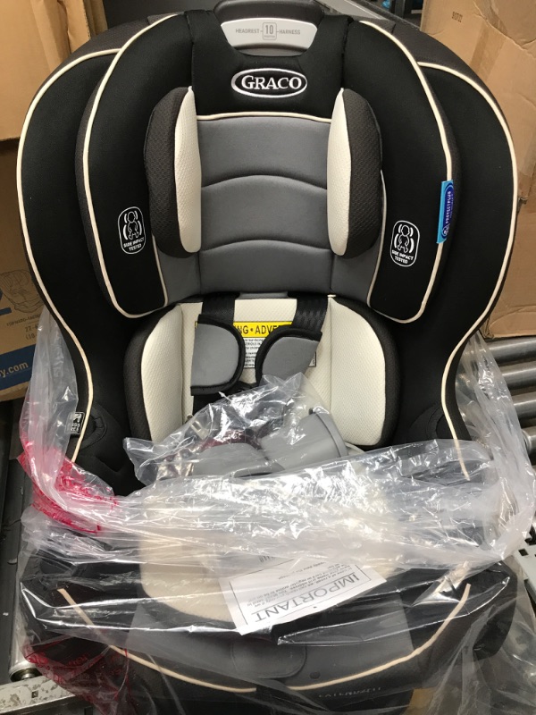 Photo 2 of 
Graco Extend2Fit Convertible Car Seat, Ride Rear Facing Longer with Extend2Fit, Gotham
Style:2-in-1
Pattern Name:Car Seat
Color:Gotham