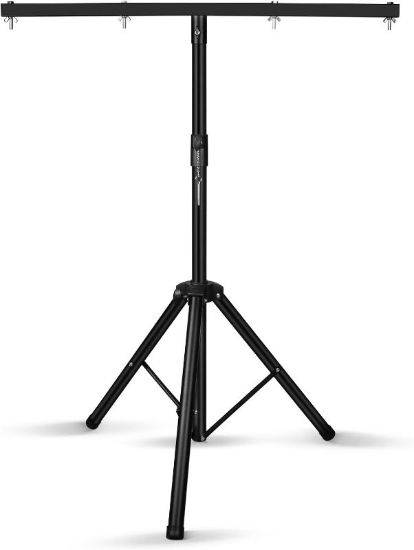 Photo 1 of 
U`King Products Dj Light Stand, Light Stand Tripod, Pro Audio DJ Lighting Tripod, Affordable Metal Stand with Crossbar, T-Bar Lighting Stand (39-70 inch)