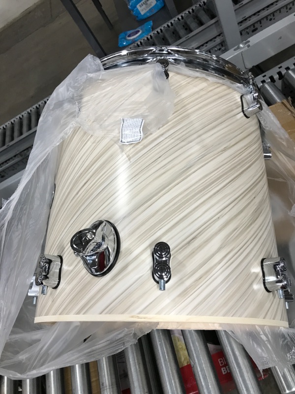 Photo 2 of 16" Tom Tom Only***Pacific Drums & Percussion PDP Concept Maple 3-Piece Rock, Twisted Ivory Drum Set Shell Pack (PDCM24RKTI)