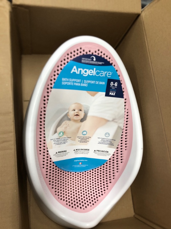 Photo 2 of Angelcare Baby Bath Support (Pink) | Ideal for Babies Less than 6 Months Old