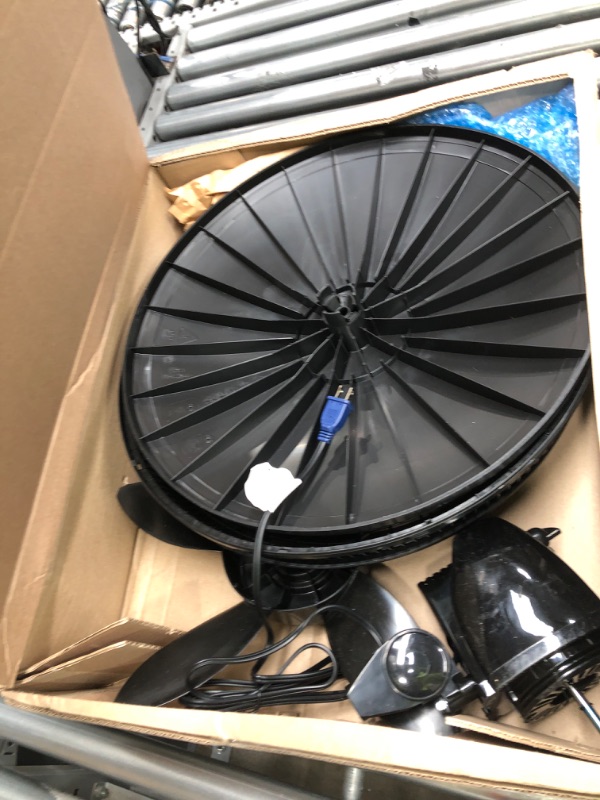 Photo 2 of 18" Pedestal Fan- Black
