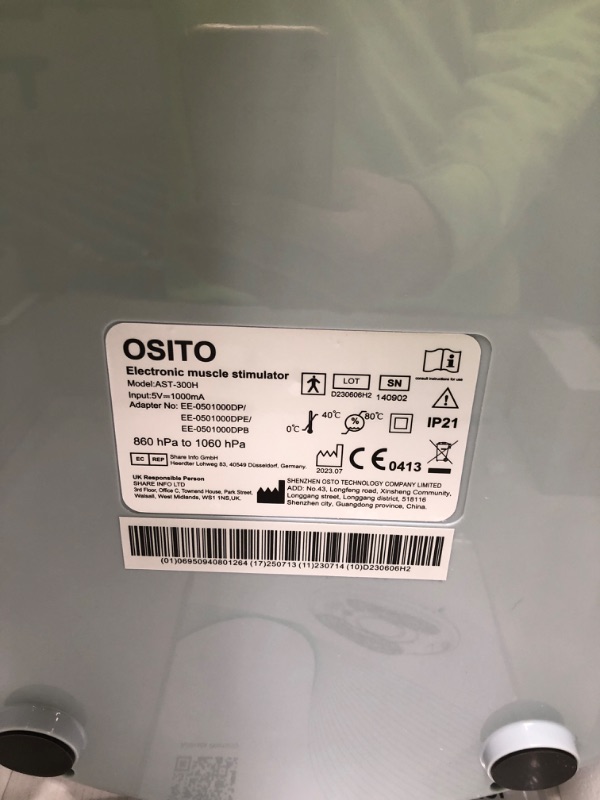 Photo 3 of ***USED***OSITO Foot Circulation Machine