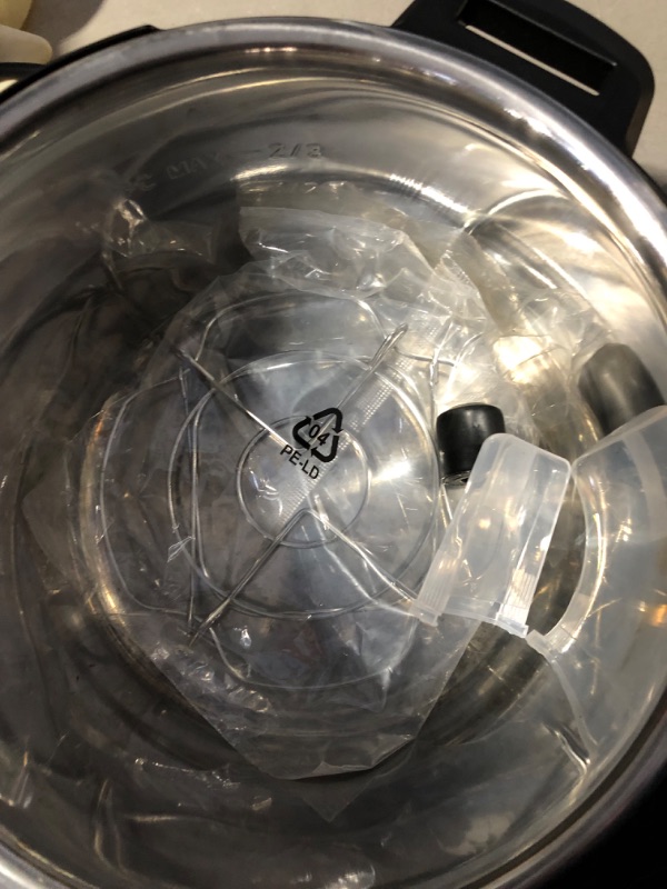 Photo 1 of **DAMAGE-SEE COMMENTS** Instant Pot Duo Plus 9-in-1 Electric Pressure Cooker, Slow Cooker, Rice Cooker, Steamer, Sauté, Yogurt Maker, Warmer & Sterilizer, Includes App With Over 800 Recipes, Stainless Steel, 6 Quart 6QT Duo Plus