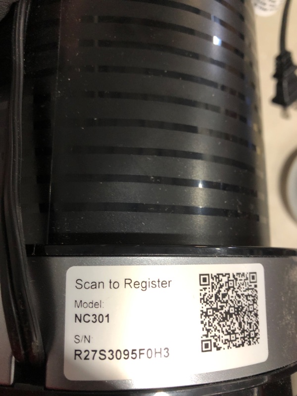 Photo 4 of * not functional * sold for parts * 
Ninja NC301 CREAMi Ice Cream Maker, for Gelato, Mix-ins, Milkshakes, Sorbet, Smoothie Bowls & More