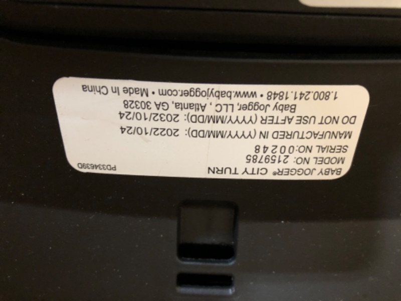 Photo 2 of *USED*Baby Jogger City Turn Rotating Convertible Car Seat | Unique Turning Car Seat Rotates for Easy in and Out, Phantom Grey