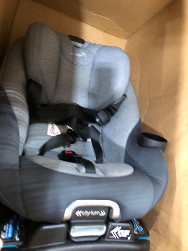 Photo 3 of *USED*Baby Jogger City Turn Rotating Convertible Car Seat | Unique Turning Car Seat Rotates for Easy in and Out, Phantom Grey