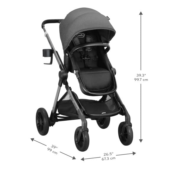 Photo 1 of *PARTS ONLY** MISSING PARTS** Evenflo Pivot Xpand Modular Stroller (Sabino Gray)
