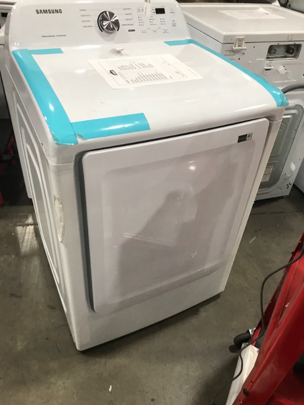 Photo 2 of Samsung 7.2-cu ft Electric Dryer (White)